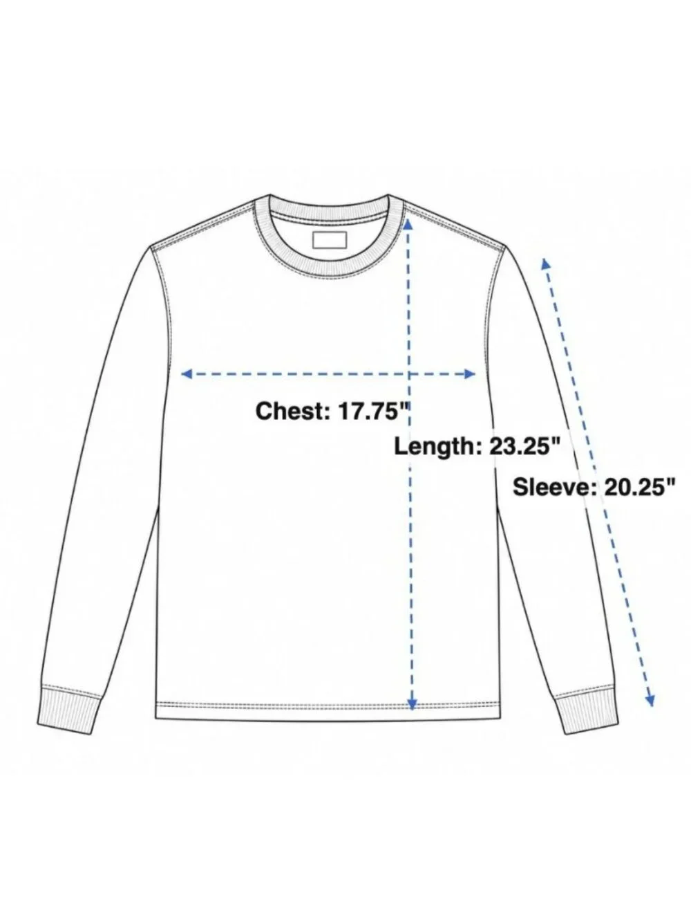 Children's Place Boys Striped Shirt Blue White Large Long Sleeve Pullover Crew