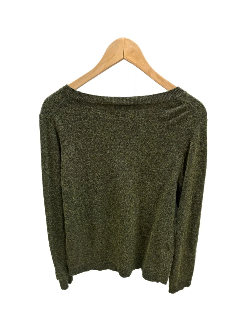 J.Crew Olive Green Crewneck Sweater L