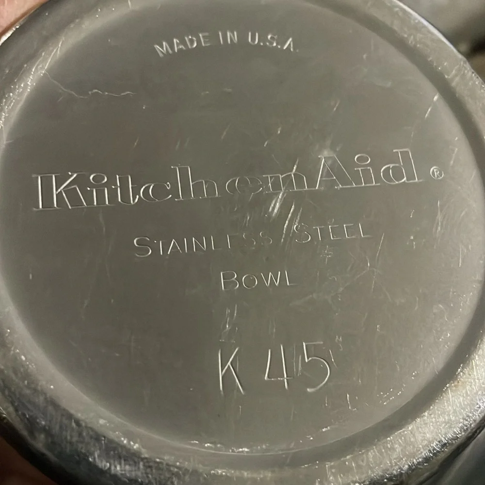 KitchenAid Stainless Steel Mixing Bowl with Utensils