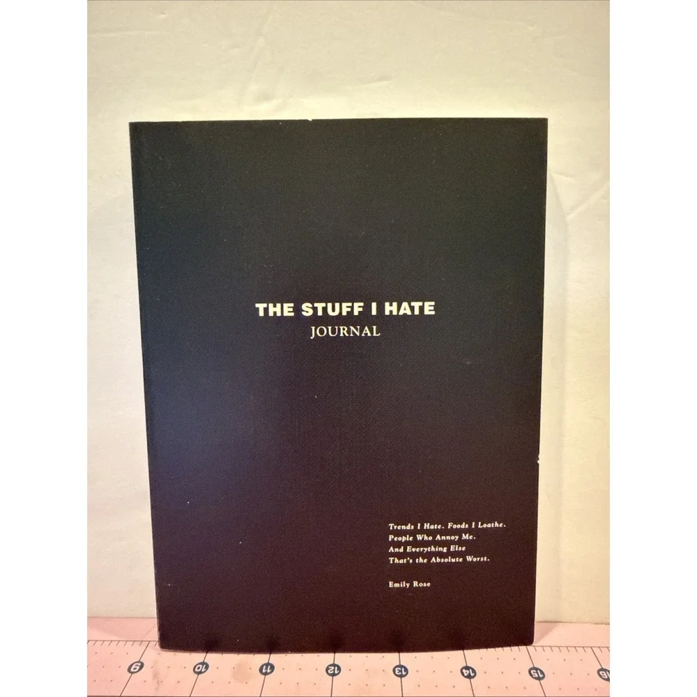 The Stuff I Hate Journal - Brand New