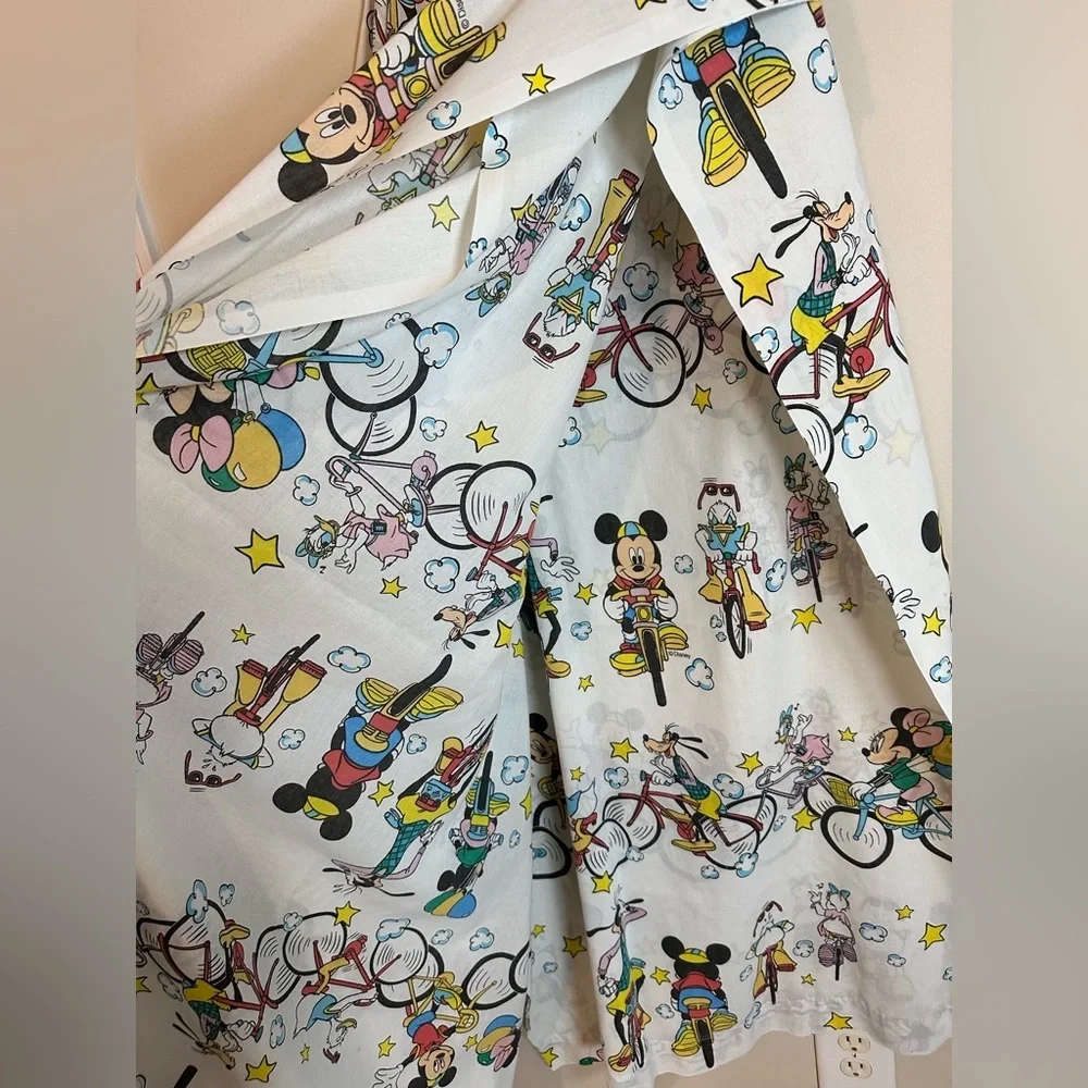 Vintage Mickey and friends Disney Flat Sheet