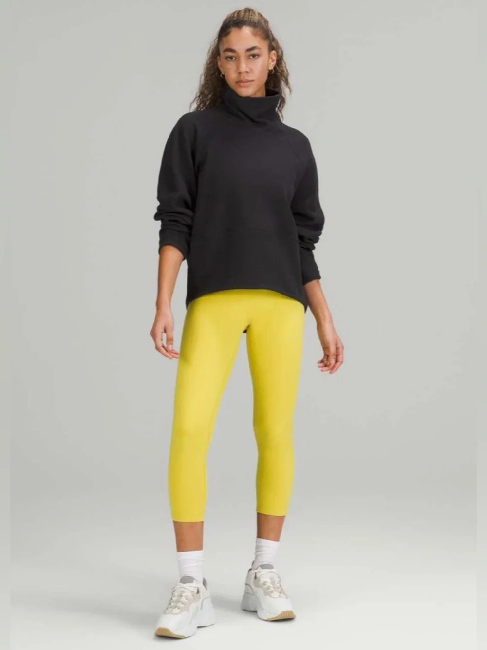 Lululemon Textured Funnel-Neck Pullover