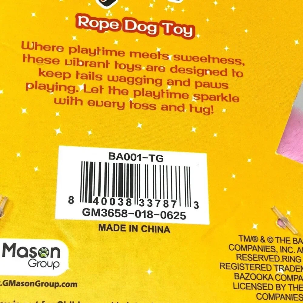 Ring Pop fun dog