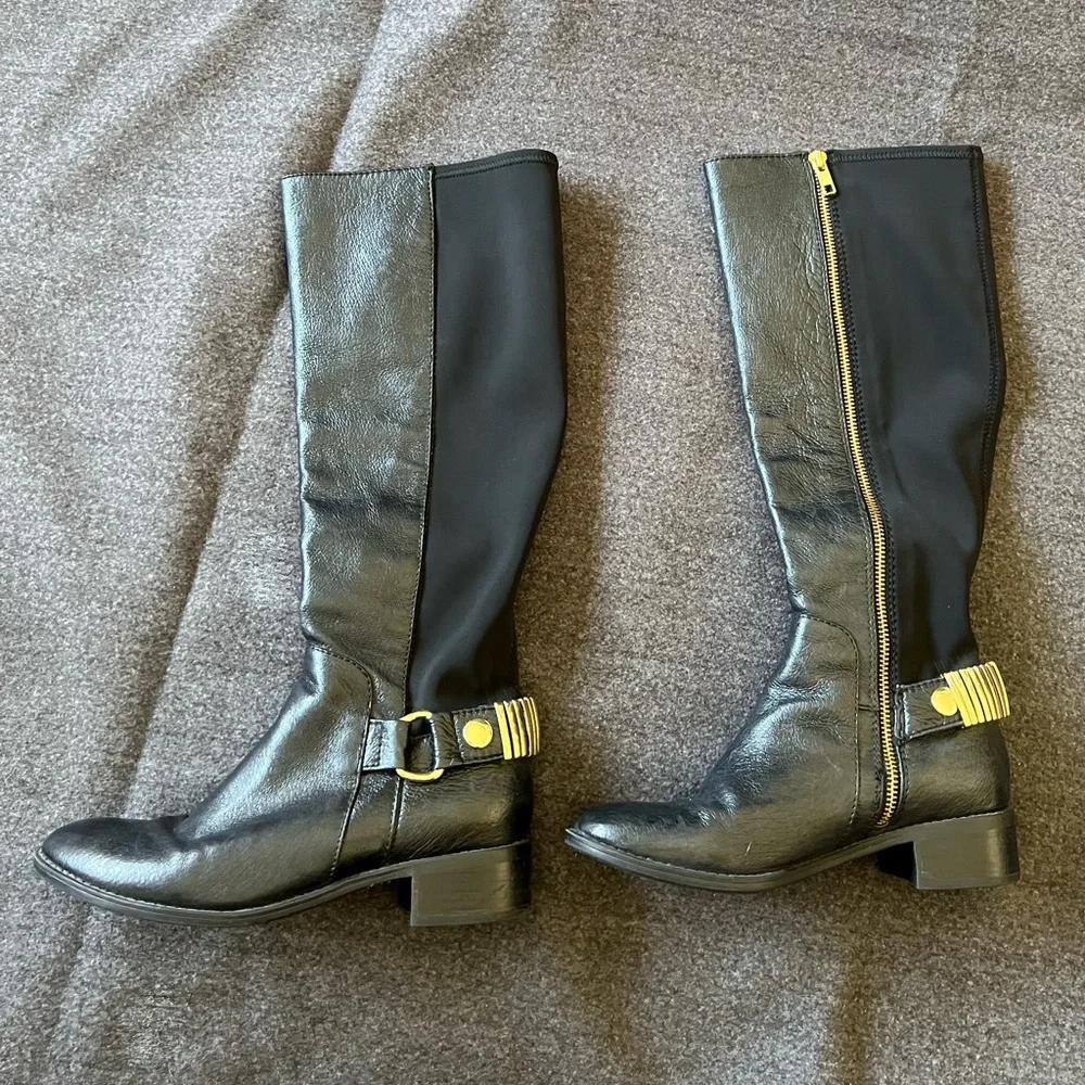 Steve Madden leather front