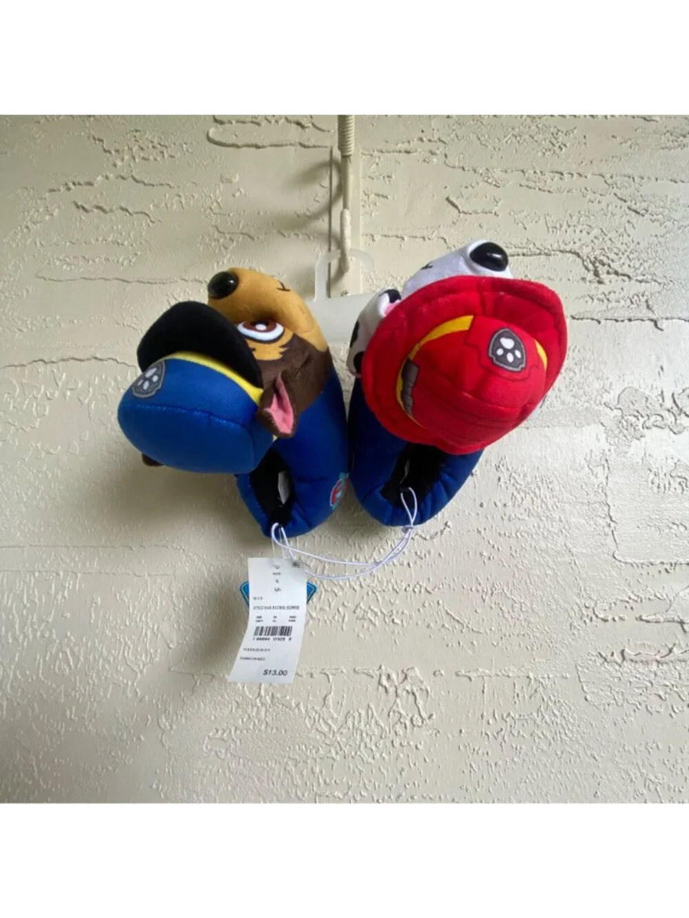 Paw Patrol Slippers Size Kids 5/6 Small NWT