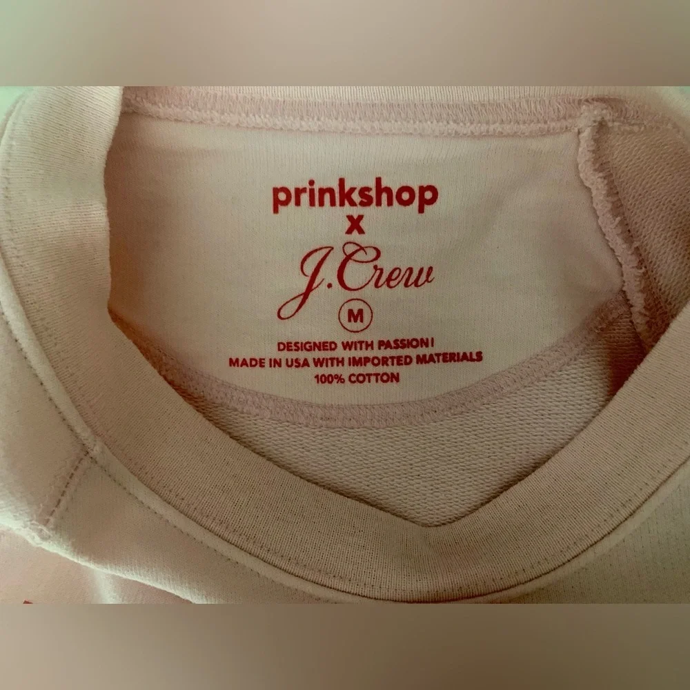 J.Crew X Prinkshop Beautiful Dreamer Sweatshirt - M