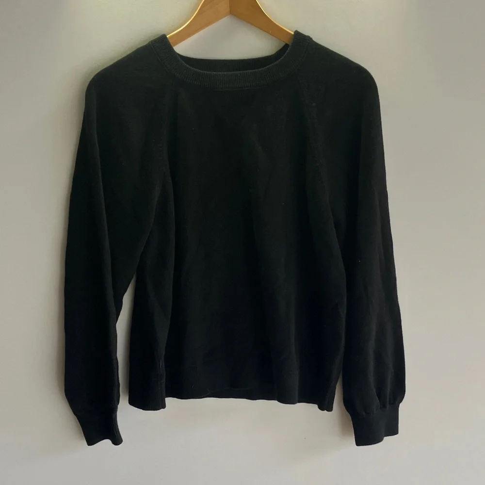 J. Crew Black Sweatshirt
