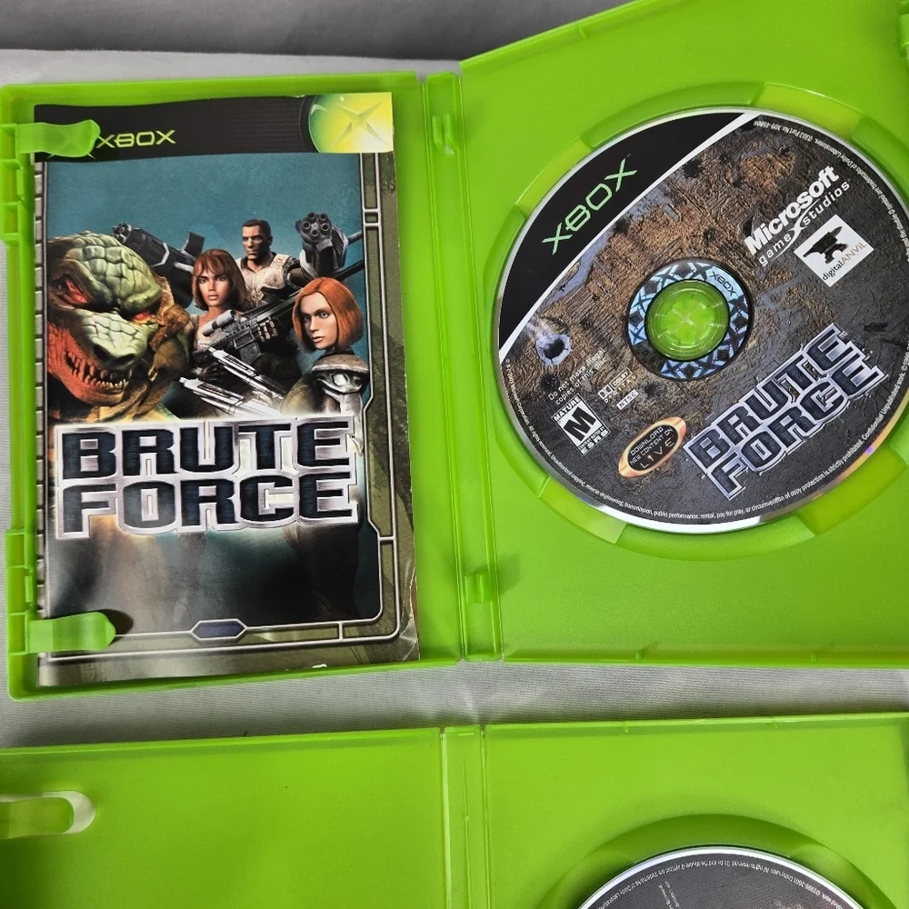 Lot Of 4 Original XBOX Games Fable Project Gotham Brute Force Ghost Recon Works