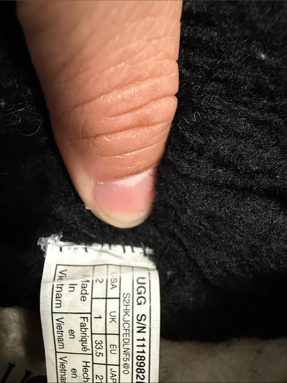 UGG soft suede