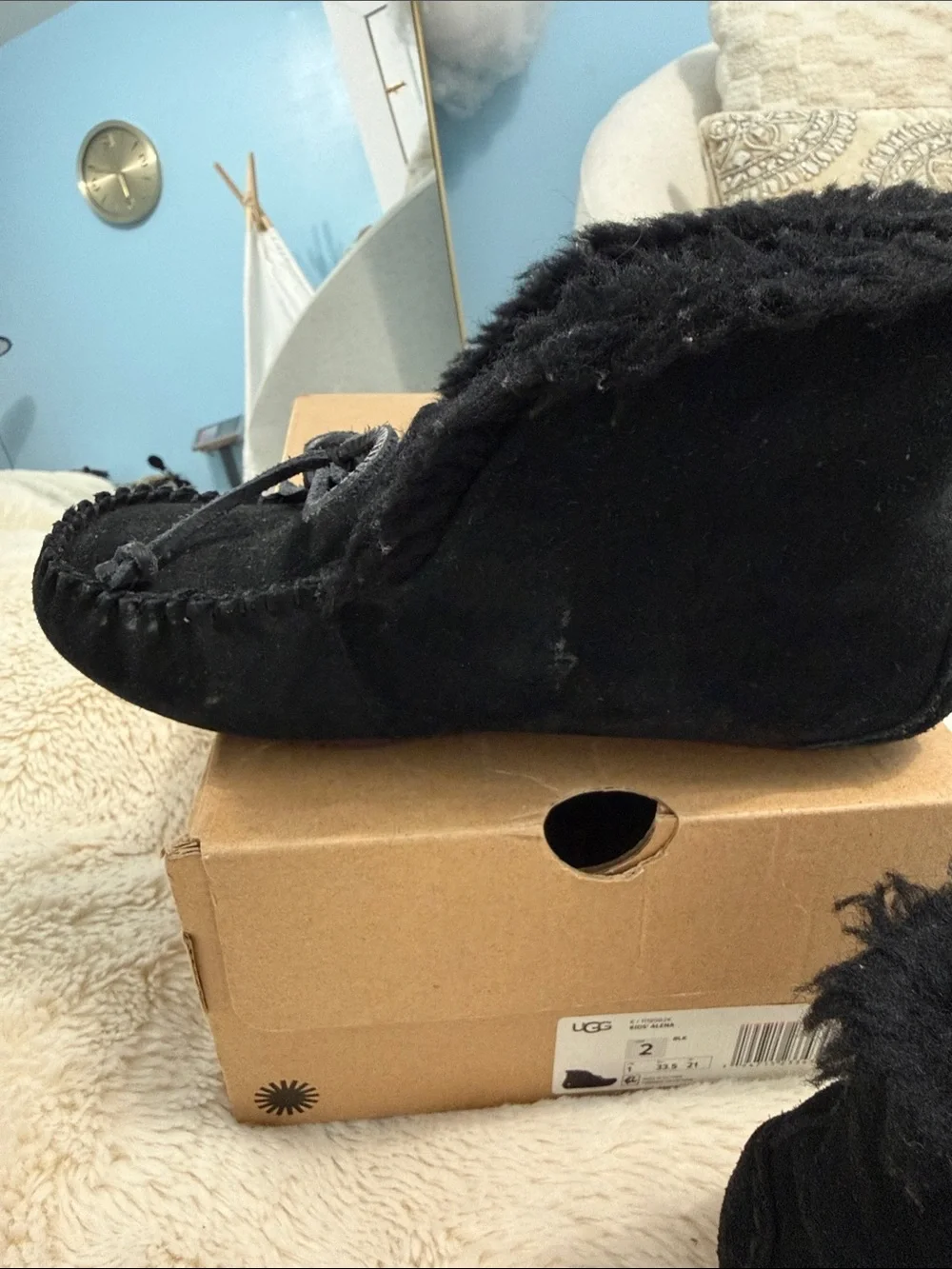 UGG soft suede