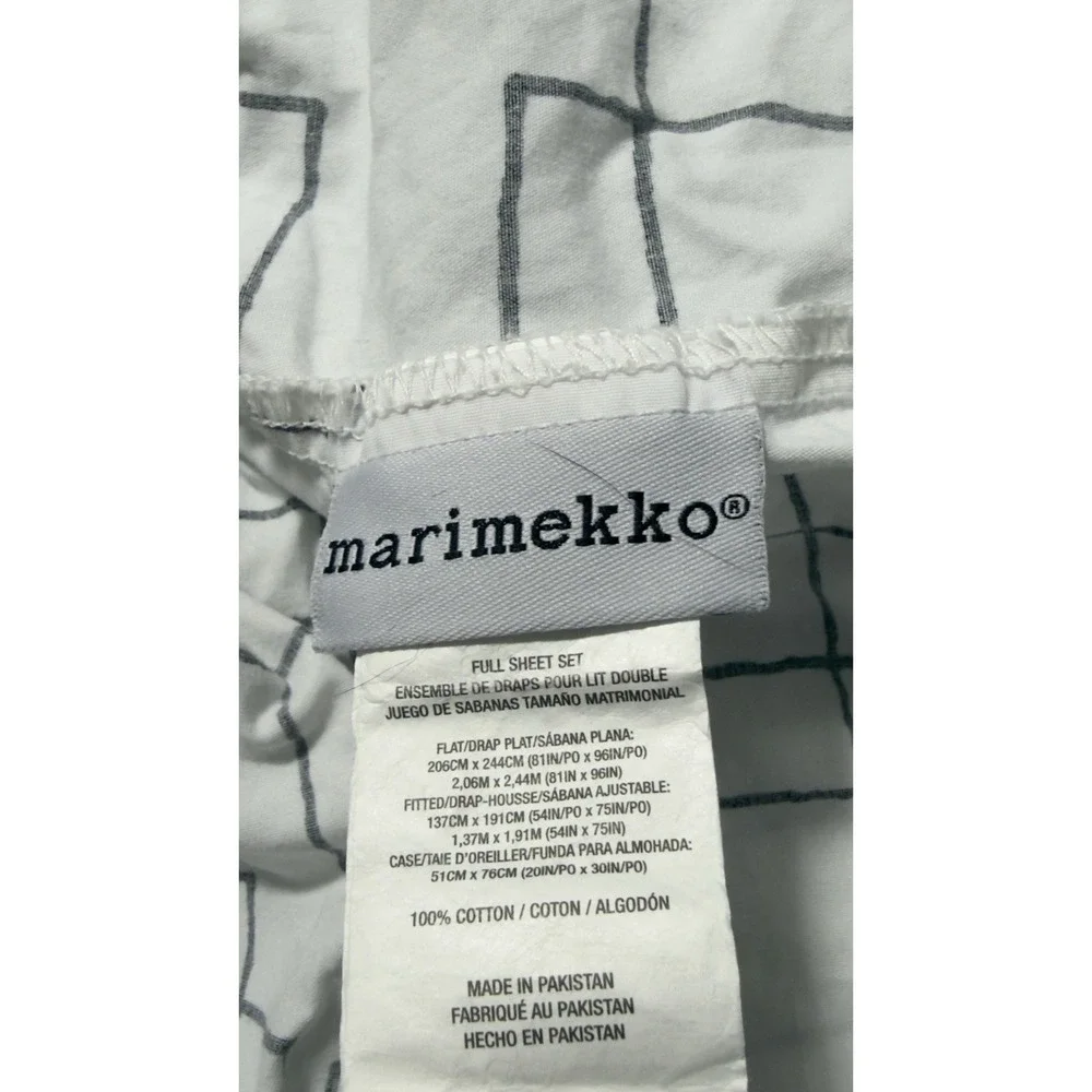 Marimekko sudenkorento sheet