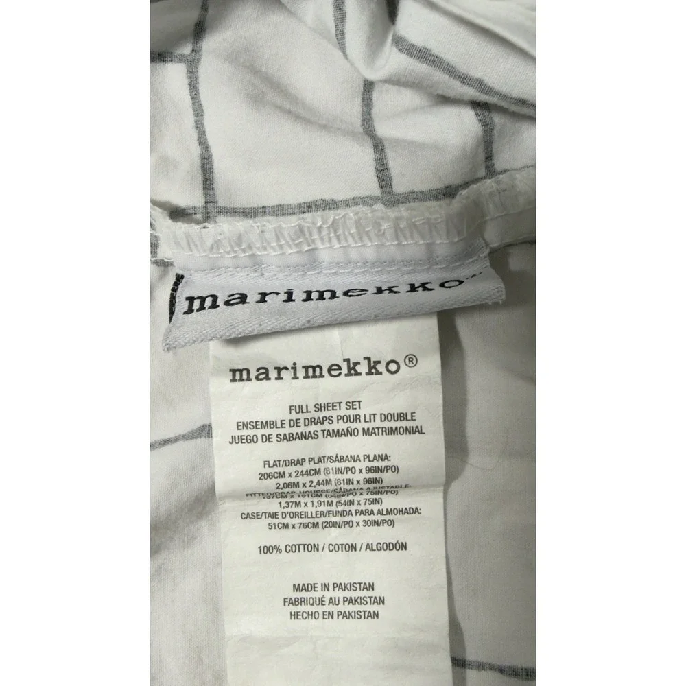 Marimekko sudenkorento sheet