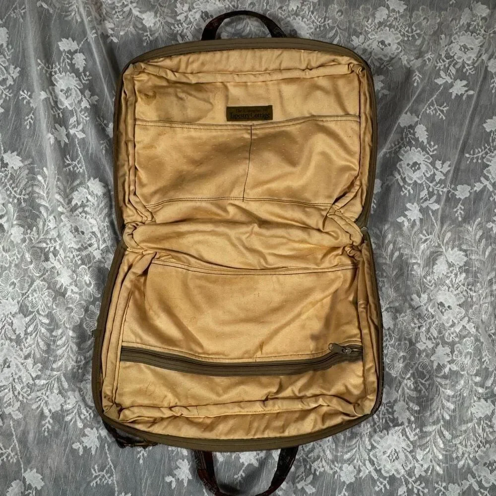 Tapestry-Pattern Women’s Laptop Bag in Multicolor