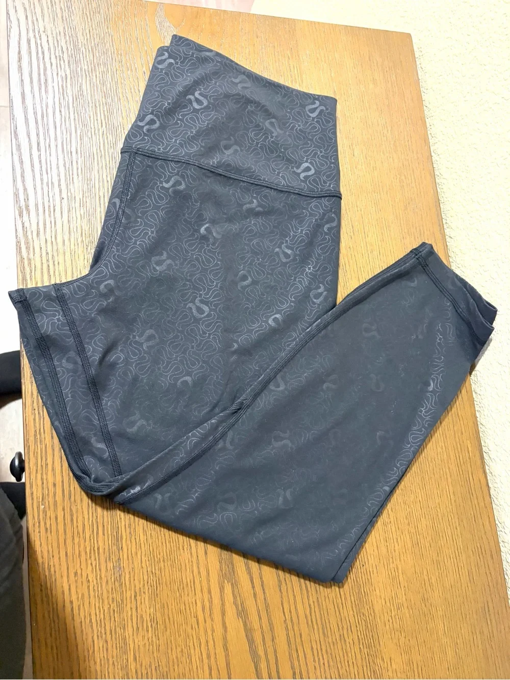 lululemon athletica Black High-Rise 7/8 Leggings