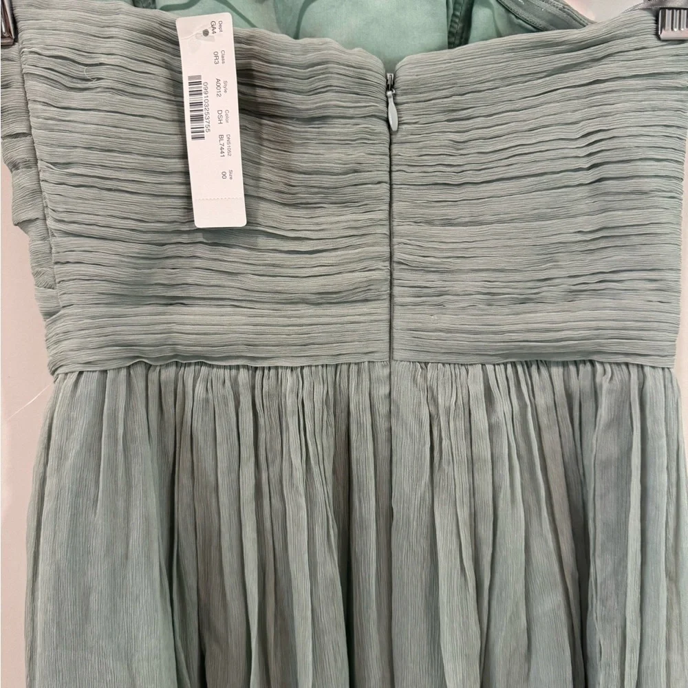 BNWT J.Crew Mindy Strapless Dress Dusty Shale size 00 $290