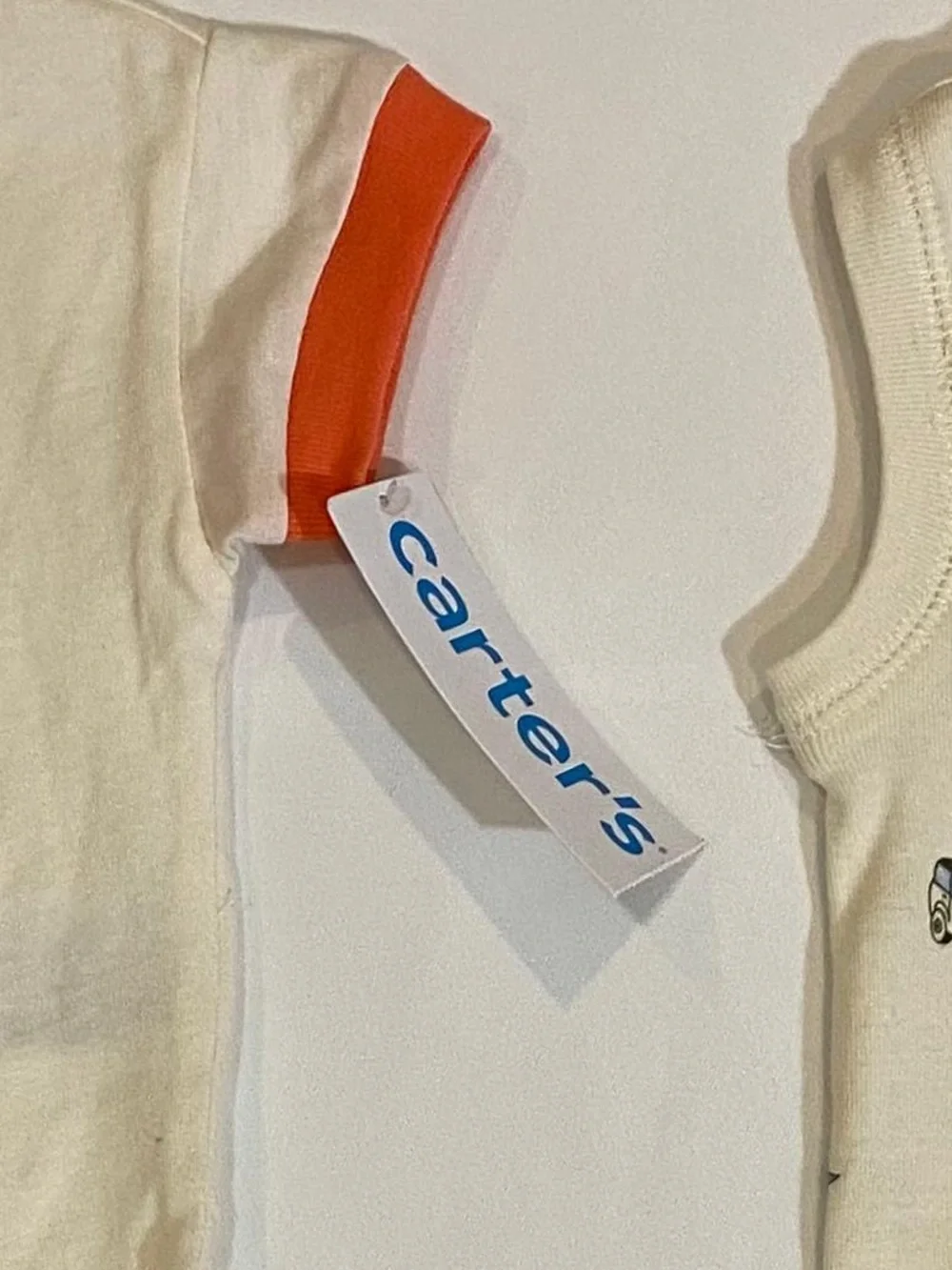Carter's Coral-Trim Surf Graphic Tee & Printed Bodysuit Set