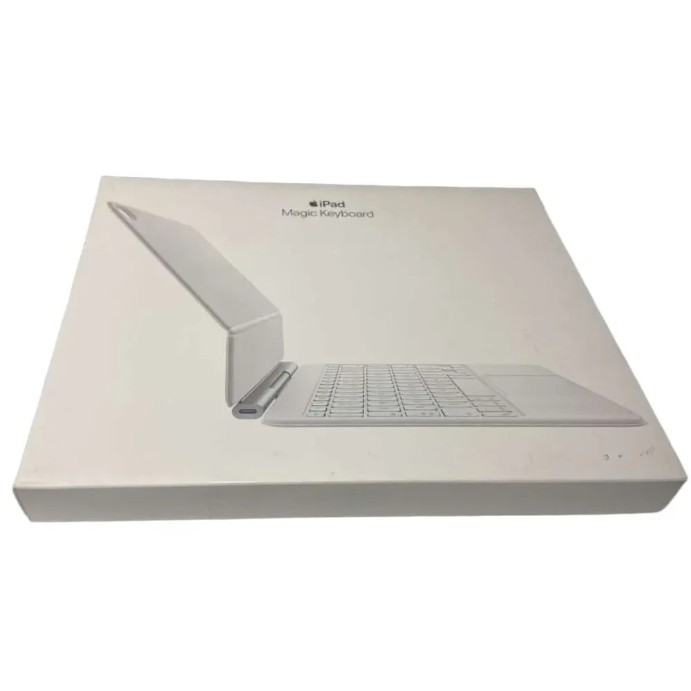 Apple Magic Keyboard iPad Air 11-inch M3 6th Gen White Open Box US Eng MDFV4LL/A