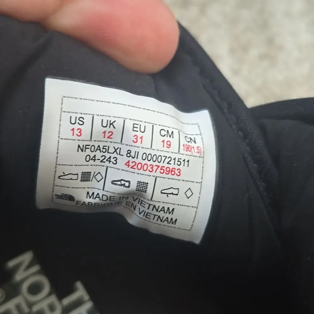 The North Face cozy green