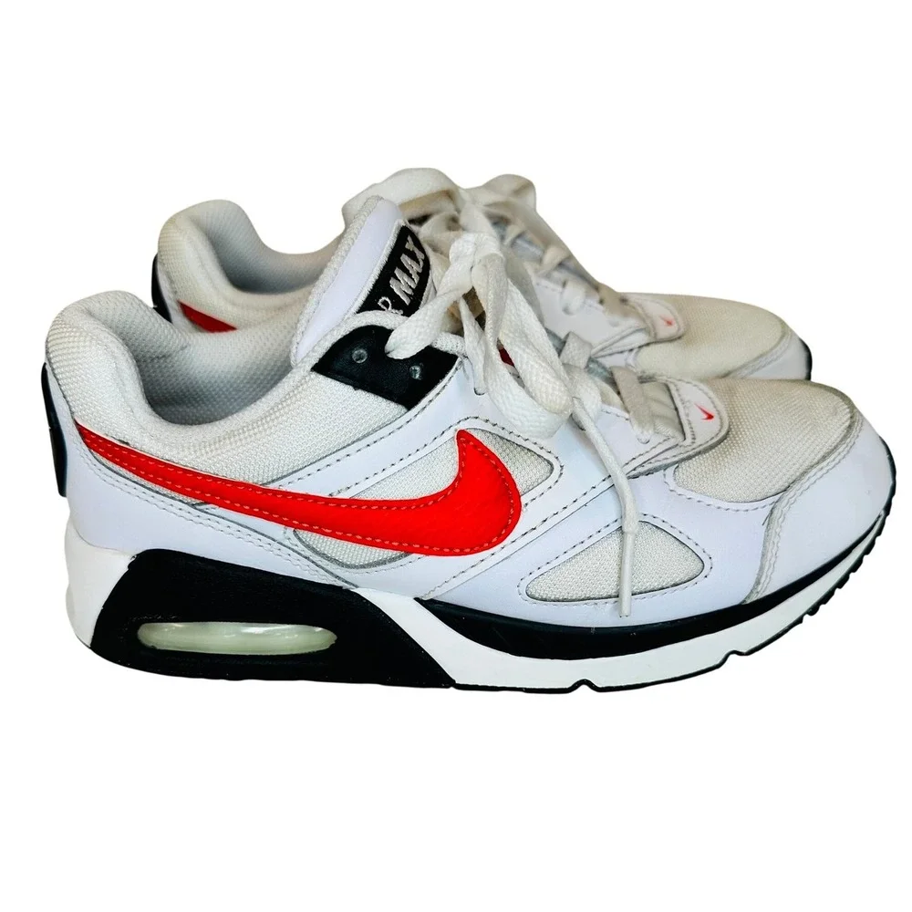 Nike Air Max IVO Kids Youth 4Y White Red Good 579995-101 Sneakers Sporty School‎