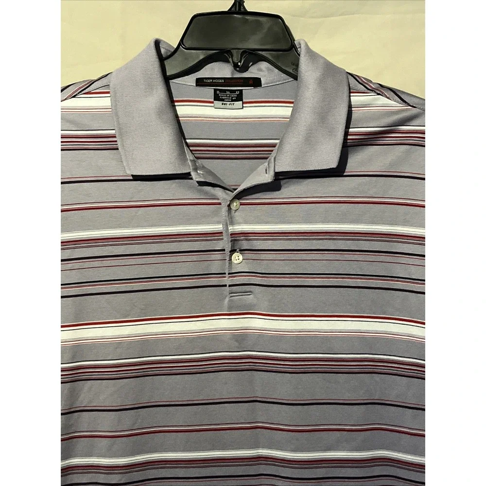 Tiger Woods Nike Dri-Fit Golf Men's Polo Size‎ XL