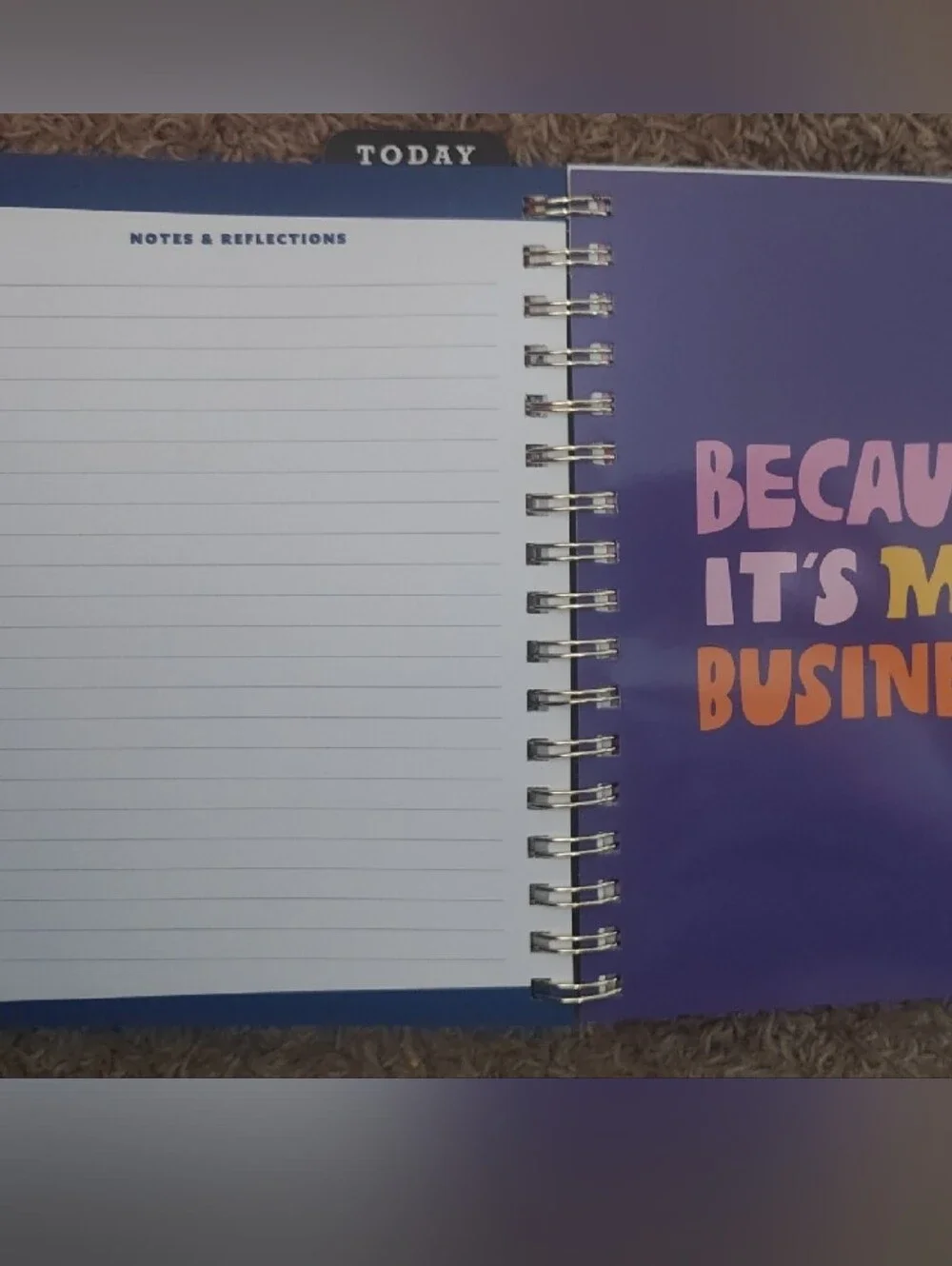 Tabitha Brown spiral bound