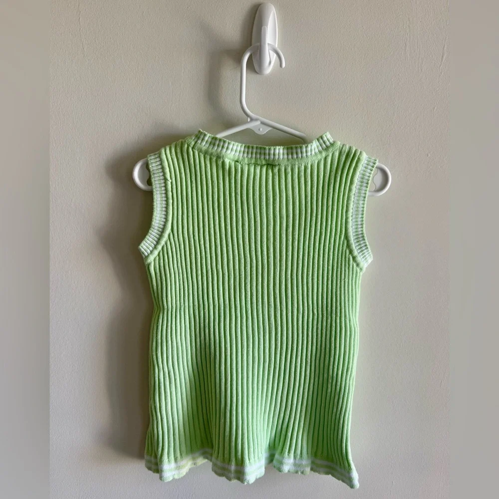 The Childens Place Cotton Sweater Vest-Size 5/6