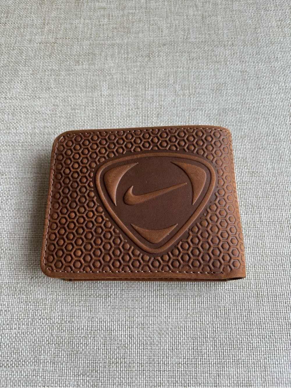 Nike Leather Swoosh Wallet - Vintage & Rare - Soccer - US