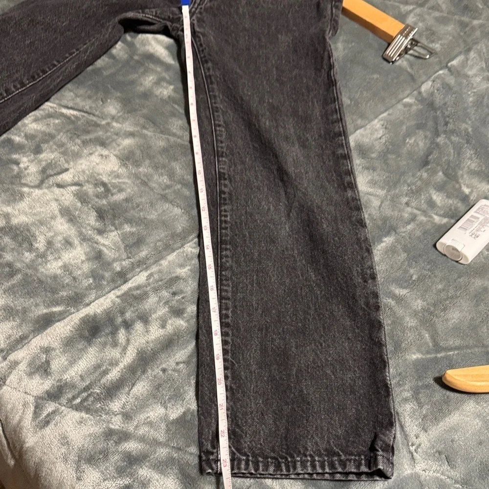 GAP Boys Faded Black Straight Jeans