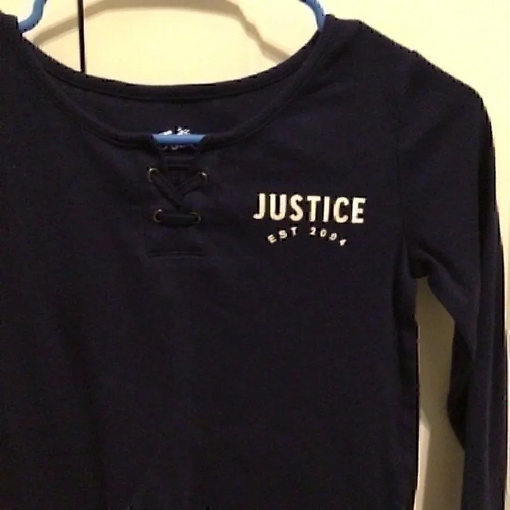 Justice girls size