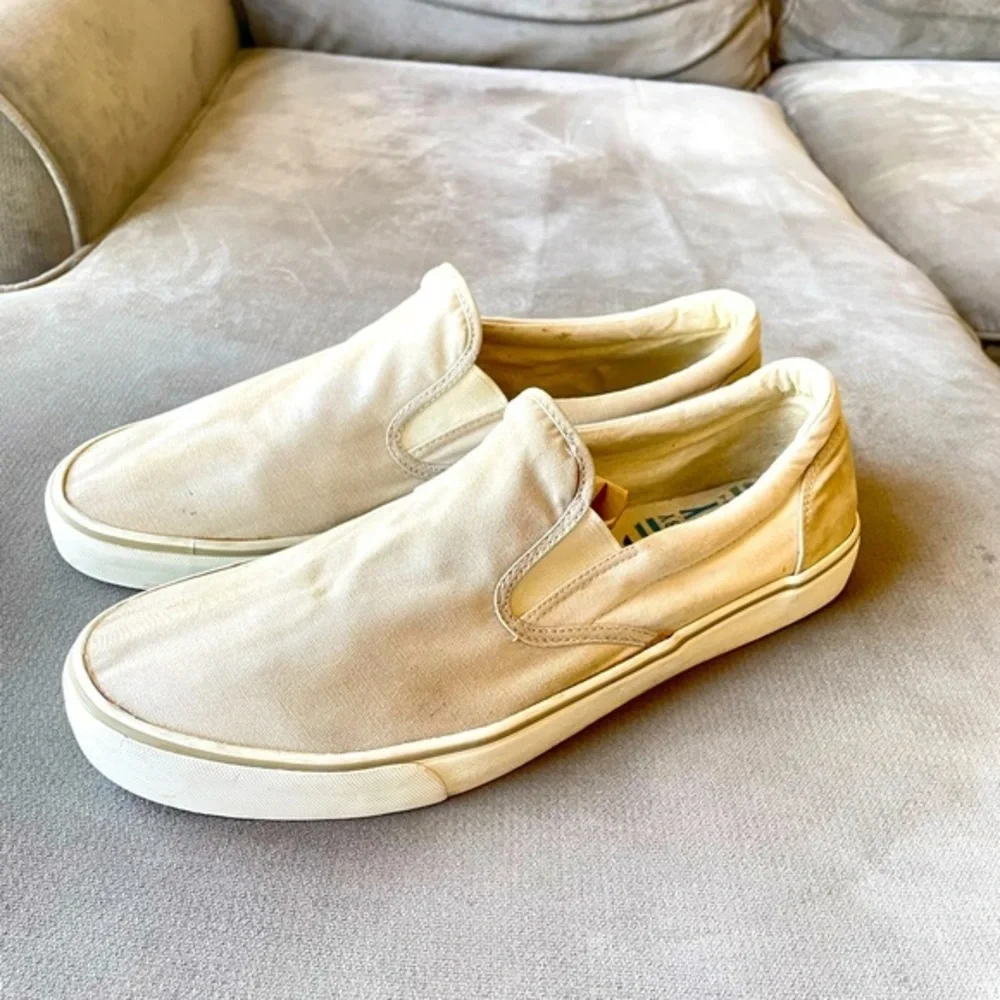Old navy  Men's Cream Slip-On Shoes