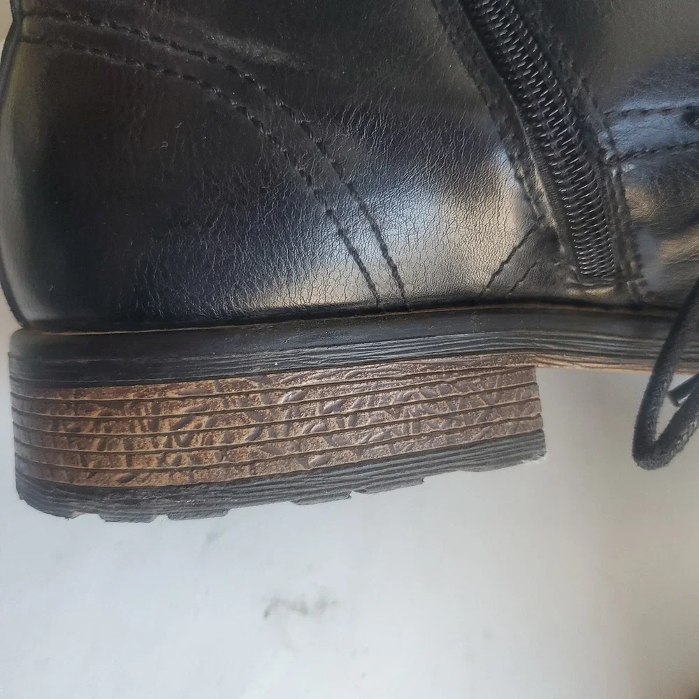 Hawke & Co Black Bowery Memory Foam Insole Chukka Boots Lace-Up Mens 11