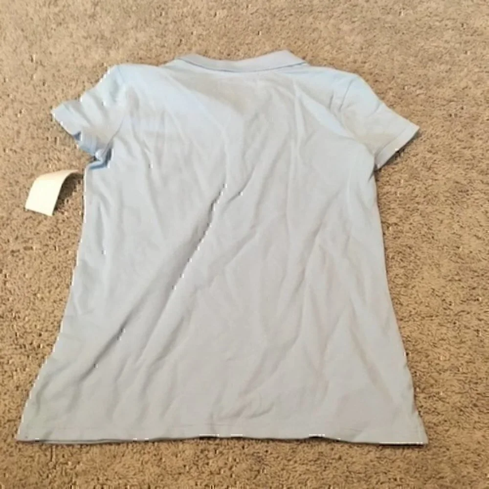 Old Navy Girls size xlarge 12/14  light blue polo