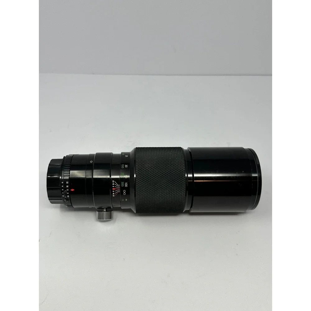 Vintage Soligor 3807391 Tele-Auto F:5.6 400mm I-S 72 Lens With Sleeve and Caps