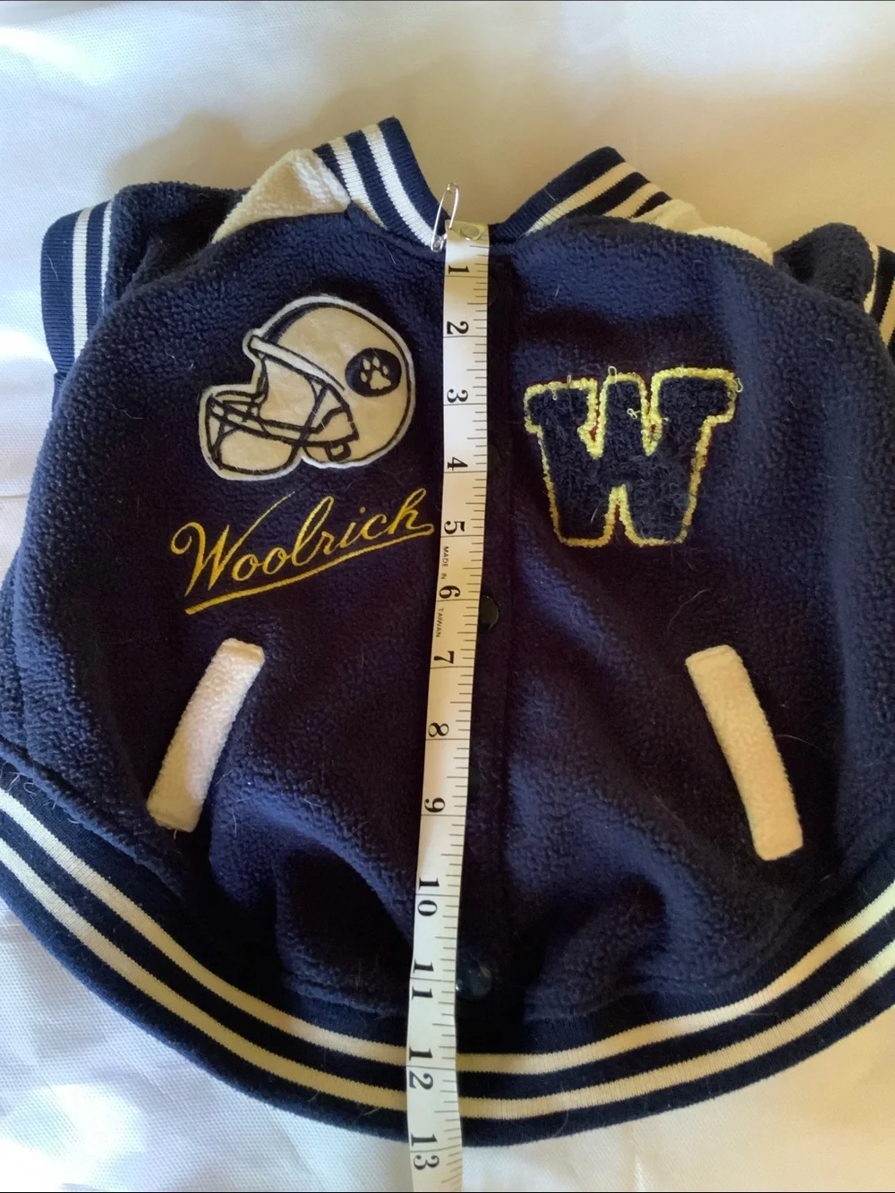 Woolrich navy varsity