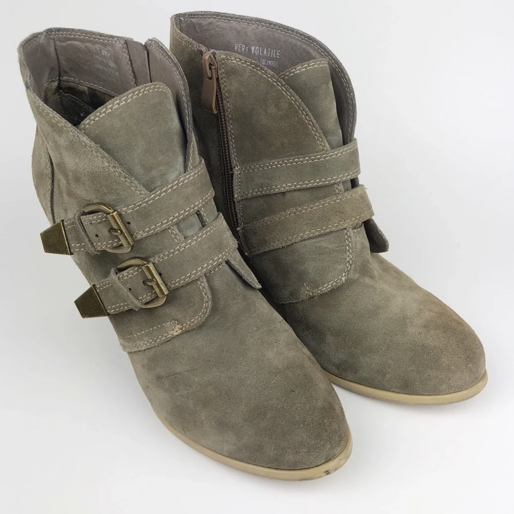 Very Volatile Zulfi Ankle‎ Boot Wedges