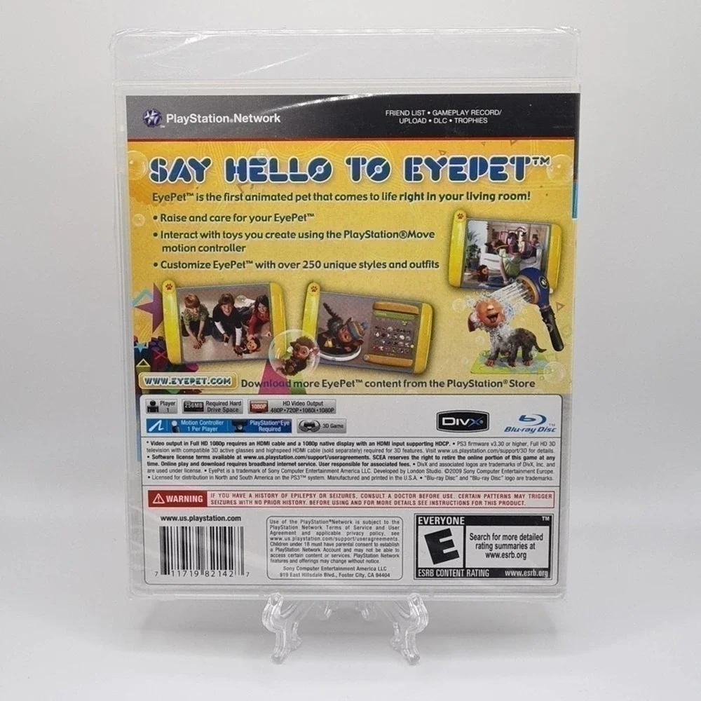 EyePet PlayStation 3 Game PS3‎ New