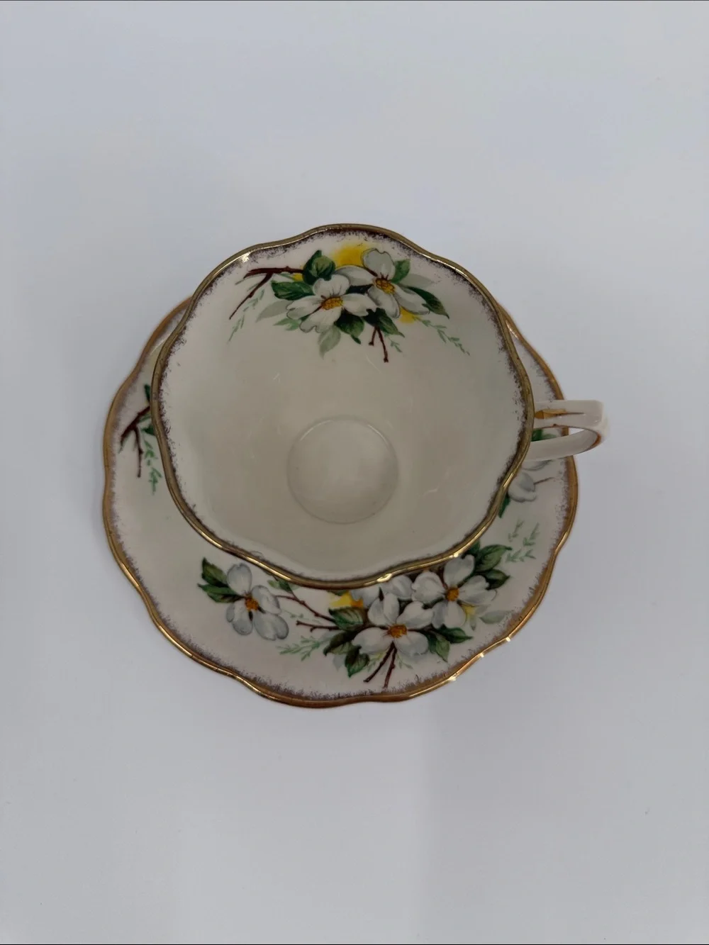 Royal Albert lovely yellow leaves