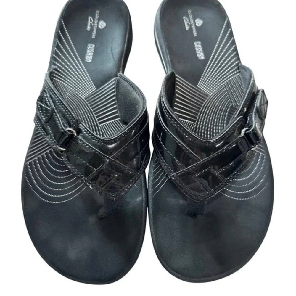 Clarks cloudsteppers black