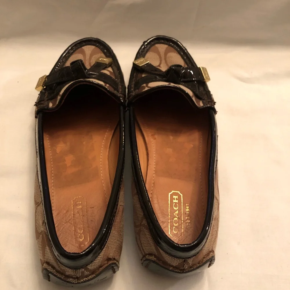 Coach Brown Freida Flats‎