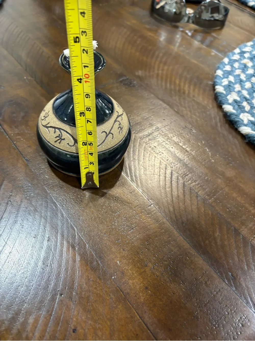 Handcrafted Wooden Turtle Armadillo With Removable Shell