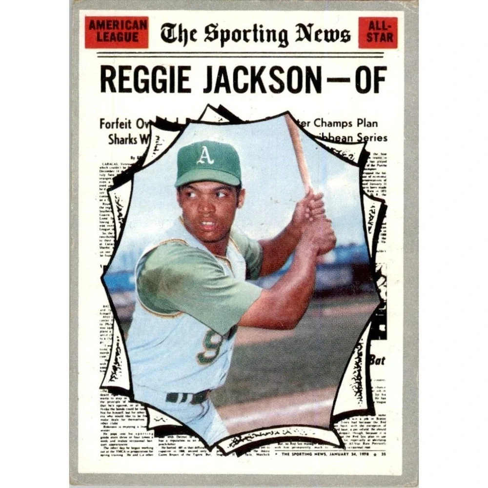 1970 Topps #459 Reggie Jackson Minnesota Twins EX