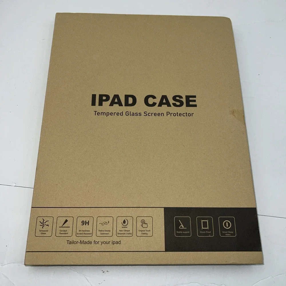(3)SUPFINE for 10.2 Inch iPad 9th/8th/7th Generation Cases w/Glass SCN Protector