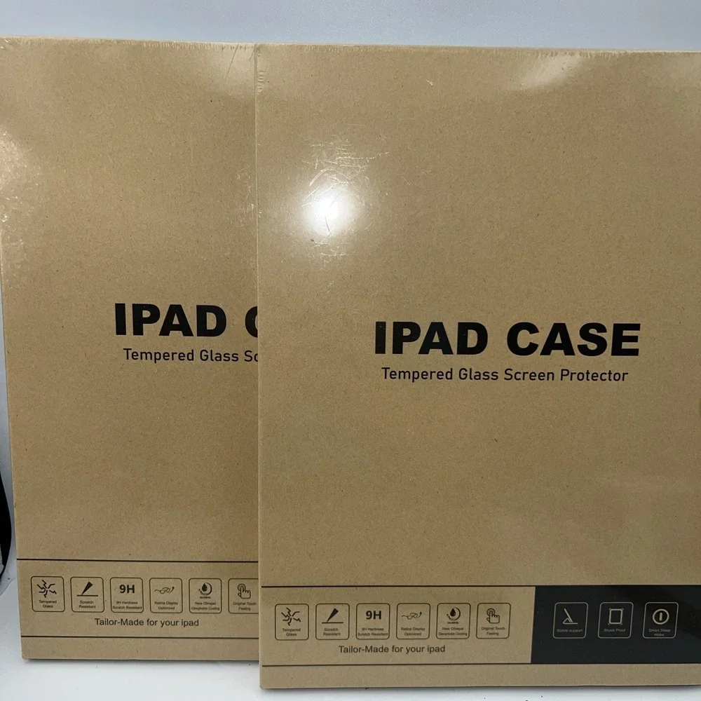 (3)SUPFINE for 10.2 Inch iPad 9th/8th/7th Generation Cases w/Glass SCN Protector