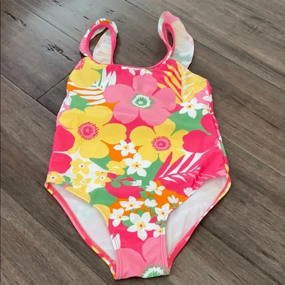 5 for $25 Gymboree | floral one piece swim‎ suit