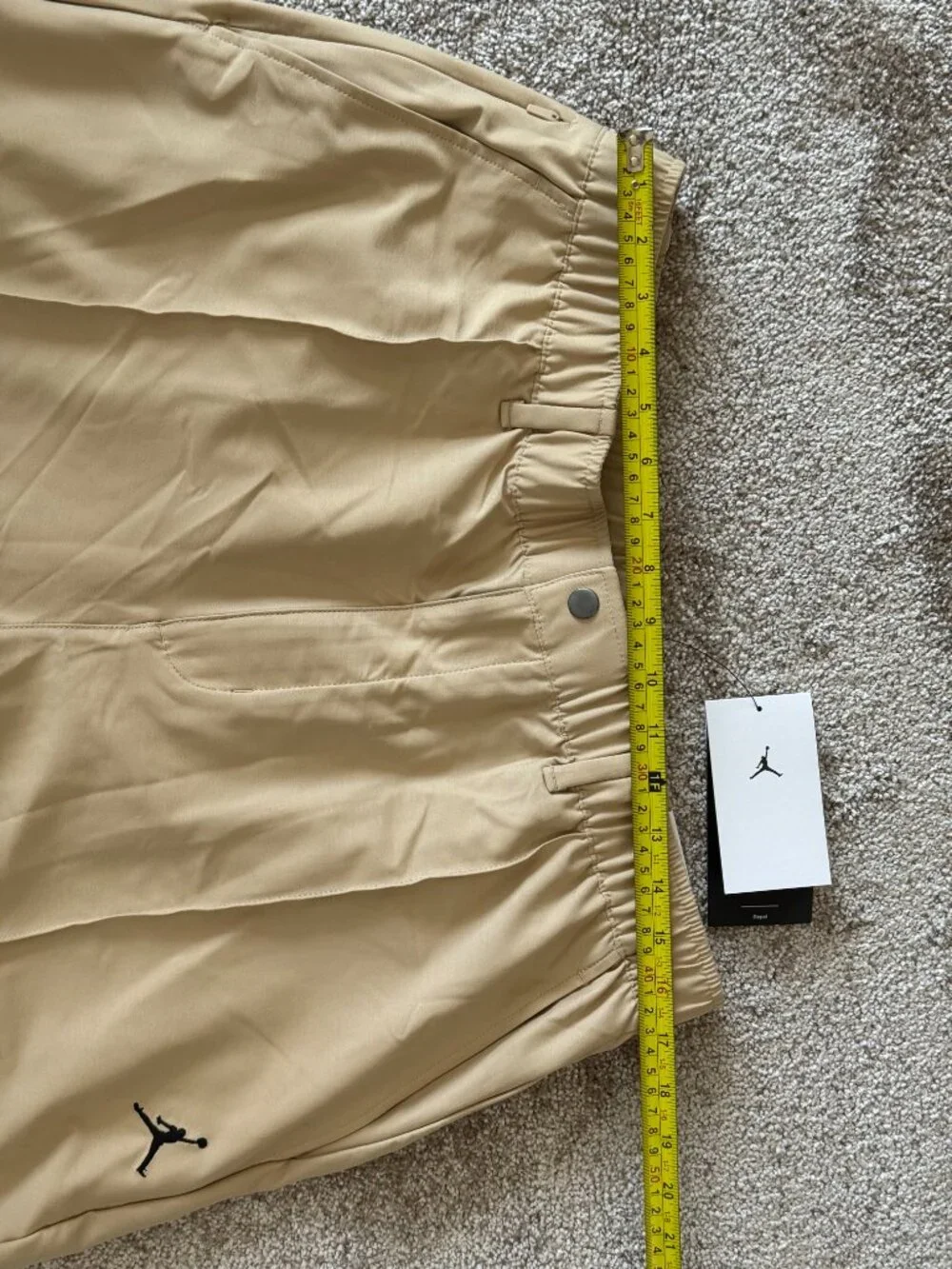 MSRP $110 - Men's XL Jordan Loose Fit/Couple Large/ Golf Pants HQ8673-248-Beige
