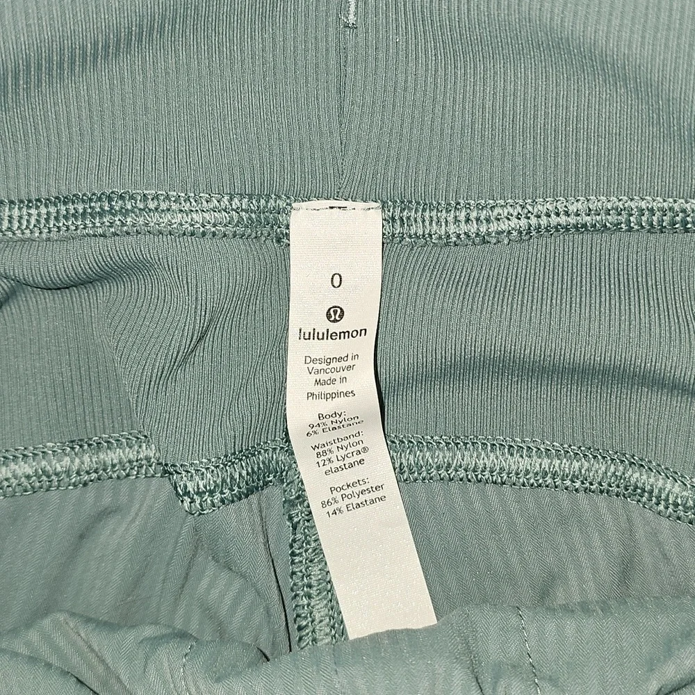 lululemon athletica nwots green mint