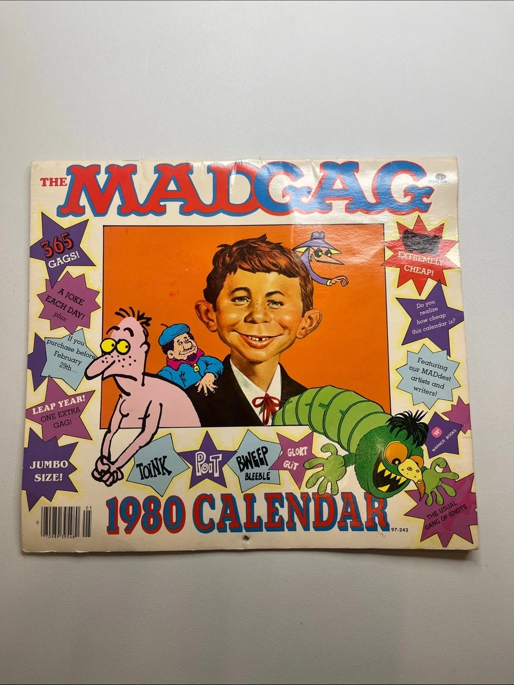 Vintage 1980 MadGag Calendar