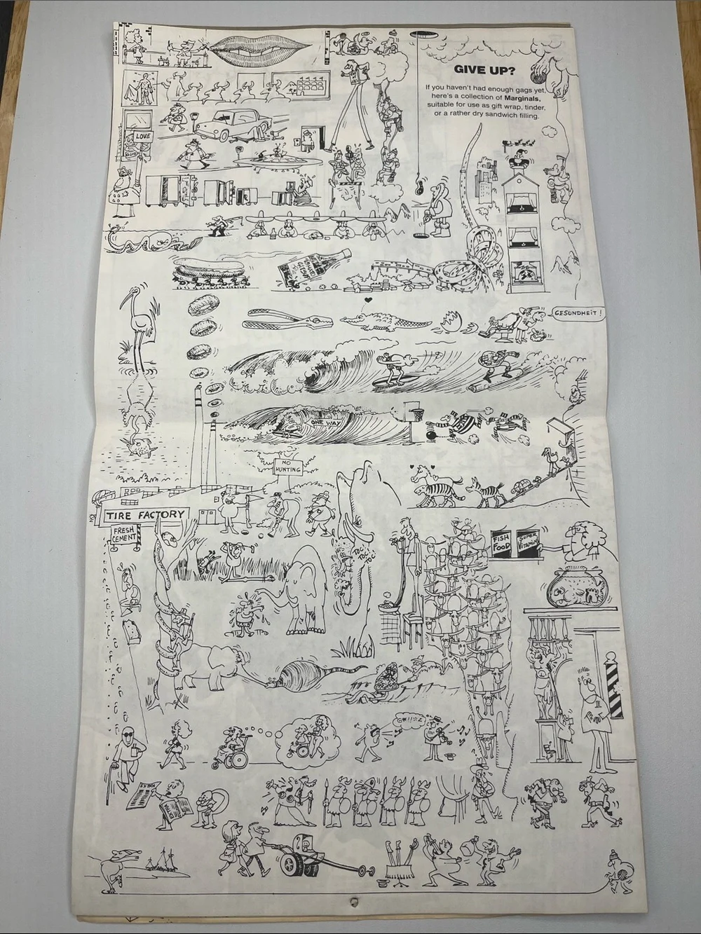 Vintage 1980 MadGag Calendar