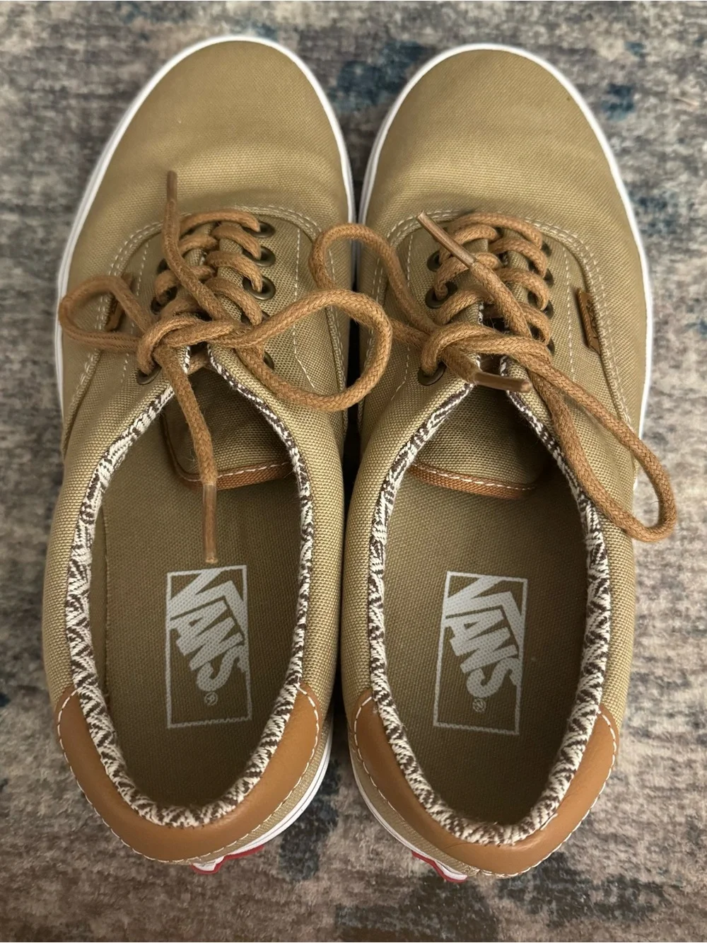 Vans Era 59 C&L - Khaki Chevron-Size 8‎ Men/Size 9.5 Women