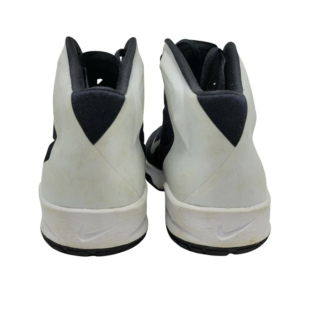 Nike HyperQuickness Basketball Shoes‎ 622759-001 Black/White Kids Size 5Y